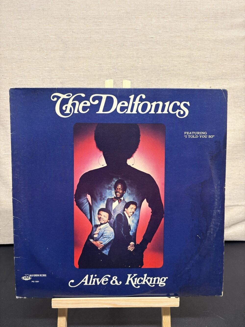 THE DELFONICS "ALIVE & KICKING" (1974-VINYL)